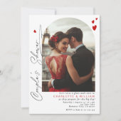 Invitation Mariage simple moderne pour couples (Devant)