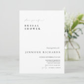 Invitation Mariage Simple Script (Debout devant)
