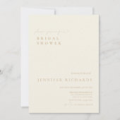 Invitation Mariage Simple Script (Devant)