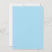 Invitation Mariage Sky Mint Bloom (Dos)