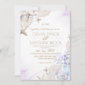 Invitation Mariage Soft Ocean Beach (Devant)