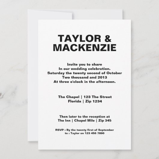 Invitation Mariage Sonne Gay Fun Rainbow Pride (Dos)