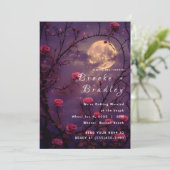 Invitation Mariage sous la Lune Rose (Debout devant)