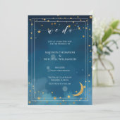 Invitation Mariage sous les étoiles (Debout devant)