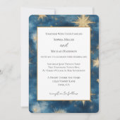Invitation Mariage sous les étoiles d'une nuit (Devant)