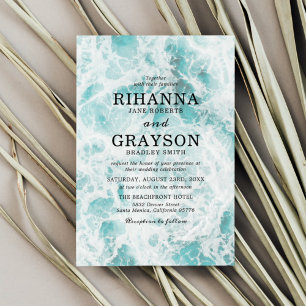 Invitation Mariage sous les Tropiques dans une Destination Oc