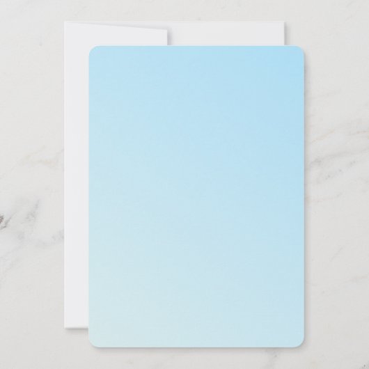 Invitation Mariage Sparkle Birch (Dos)