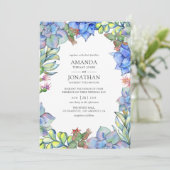 Invitation Mariage Succulent (Debout devant)