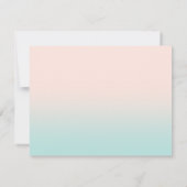 Invitation Mariage Sunset Beach, Dîner de répétition Plumeria (Dos)