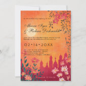 Invitation Mariage Sunset Serenade (Devant)