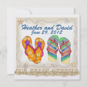 Invitation Mariage sur la Plage (Devant)