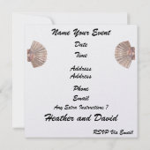 Invitation Mariage sur la Plage (Dos)