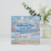 Invitation Mariage sur la Plage (Debout devant)