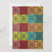 Invitation Mariage sur tableau craie Fiesta (Dos)