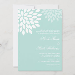 Invitation Mariage Sweet Dahlias
