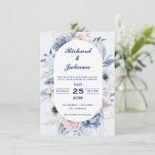 Invitation Mariage tactiles personnalisées (Debout devant)