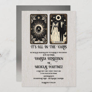 Invitation Mariage Tarot