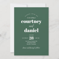 Mariage Tendance Mix Match Vert Moderne