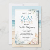 Invitation Mariage Thème Plage (Devant)