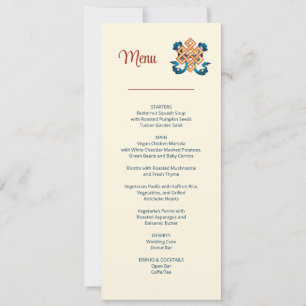 Invitation Mariage tibétain sans fin