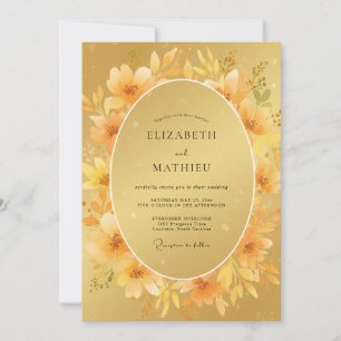 Invitation Mariage Timeless Amber Poppy