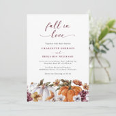 Invitation Mariage Tomber en Amour (Debout devant)
