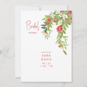 Invitation Mariage toscan grenade coloré (Devant)