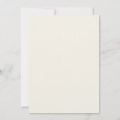 Invitation Mariage Tournesol Baie Moutarde (Dos)