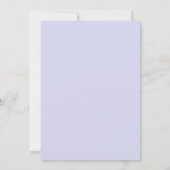 Invitation Mariage Tournesol Orange Poppy (Dos)