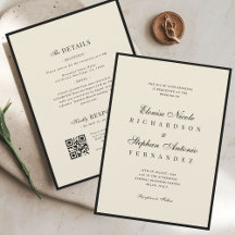 Mariage Tout en Un Ivoire et Noir Argent Ancien