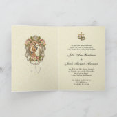 Invitation Mariage traditionnel catholique élégant (Intérieur)