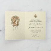 Invitation Mariage traditionnel catholique élégant (Intérieur)