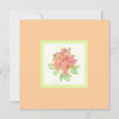 Invitation Mariage traditionnel moderne (Dos)