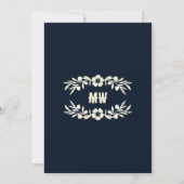 Invitation Mariage tribal africain de prune violet (Dos)