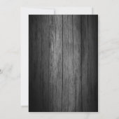 Invitation Mariage tropical de jungle de stringlights (Dos)