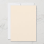 Invitation Mariage Tropical Vivid Sarcelle (Dos)