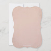 Invitation Mariage tropicale de plage d'ananas et rose vif (Dos)