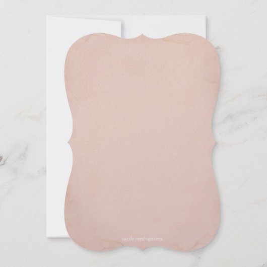 Invitation Mariage tropicale de plage d'ananas et rose vif (Dos)