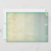 Invitation Mariage Turquoise rustique Mason Jar Sunflower Inv (Dos)