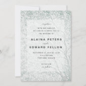 Invitation Mariage unique à thème arboré © (Devant)