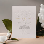 Invitation Mariage vert simple Sage Script