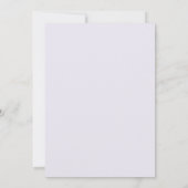 Invitation Mariage Vigne Brume d'Acier (Dos)