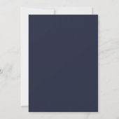 Invitation Mariage Vigne Crème Navy (Dos)