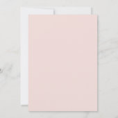 Invitation Mariage Vigne Menthe Rose (Dos)