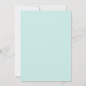 Invitation Mariage Vigne Rouge Cyan (Dos)