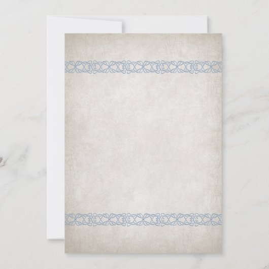 Invitation Mariage viking (Dos)