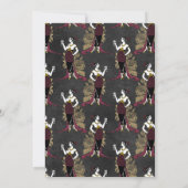 Invitation Mariage Vin Rouge (Dos)