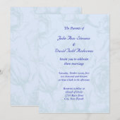 Invitation Mariage vintage (Devant / Derrière)