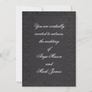 Invitation Mariage vintage