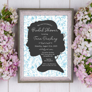 Invitation Mariage Vintage Damask à l'époque Régence